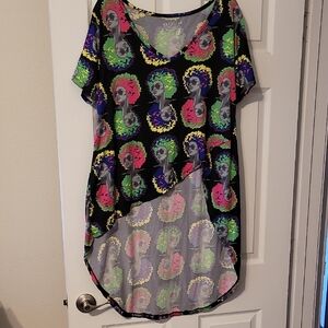 Eye Candy Multicolor Graphic Top